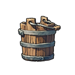 Wooden Bucket icon