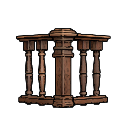 Corner Railings (Mahogany) icon