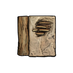 Wall (Clay and Log) icon